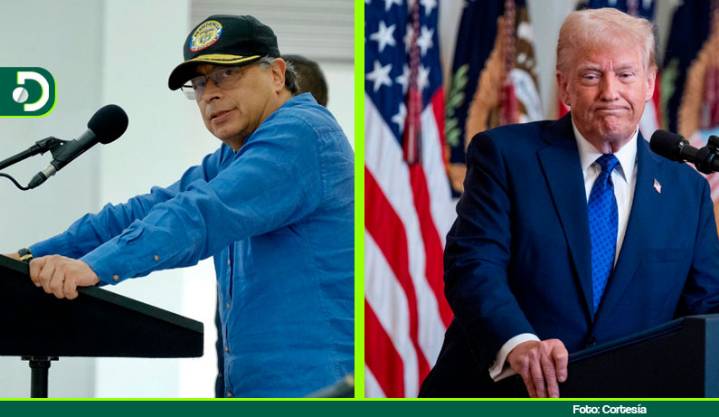 Trump acusa a Petro de “líder del narcotráfico” y anuncia fin de ayudas de EE. UU. a Colombia