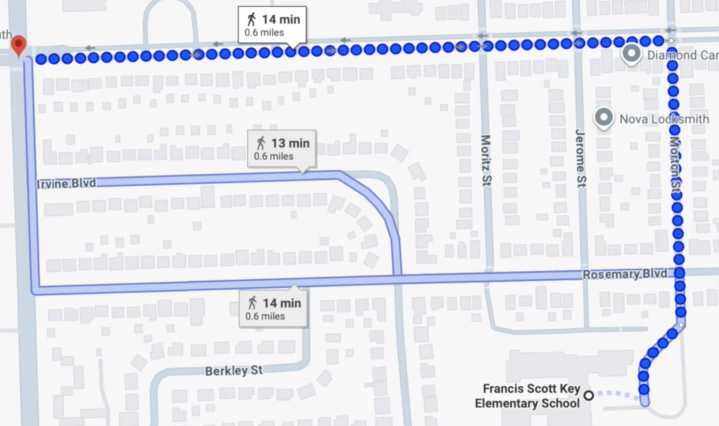 Two kindergartners walk out of Oak Park elementary school unnoticed by staff