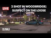 2 shot in Woodbridge; suspect on the loose