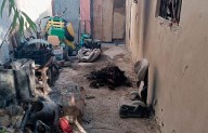 Quema cobre para ‘el kilo’ y casi incendia su casa en Acuña