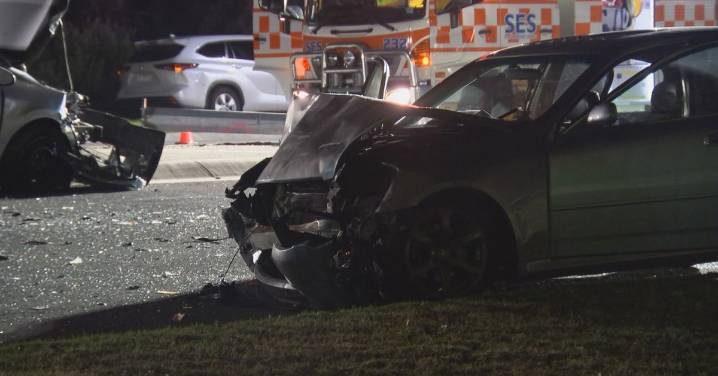 Girl fighting for life after crash in Melbourne overnight
