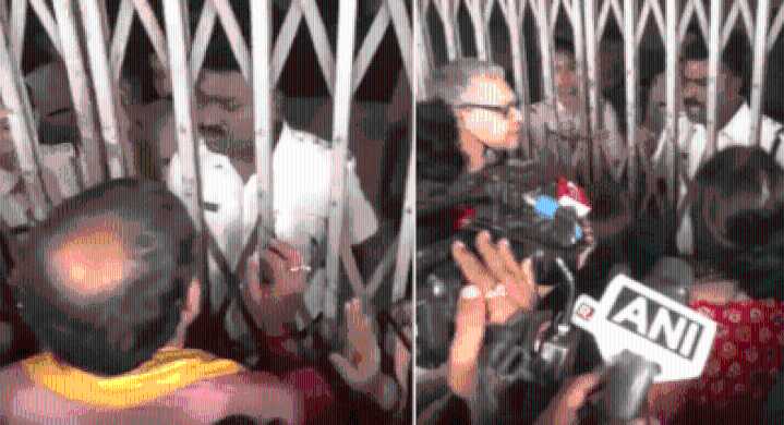 Bengal 'gang rape' horror: BJP leaders stopped from meeting victim; spar with cops