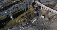 SEGIAGUA repara grieta geológica en Puente de la Concordia; descarta socavón