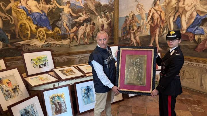 Italy police seize 21 suspected forged Salvador Dali artworks after show opens in Parma