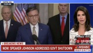 MSNBC pulls plug on press conference after Mike Johnson offers 'misleading information'