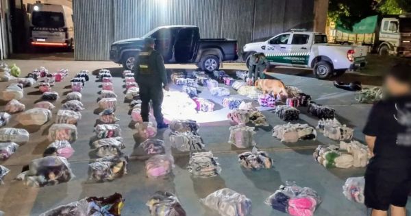 Secuestraron mercadería por más de $15 millones: había salido de Aguas Blancas