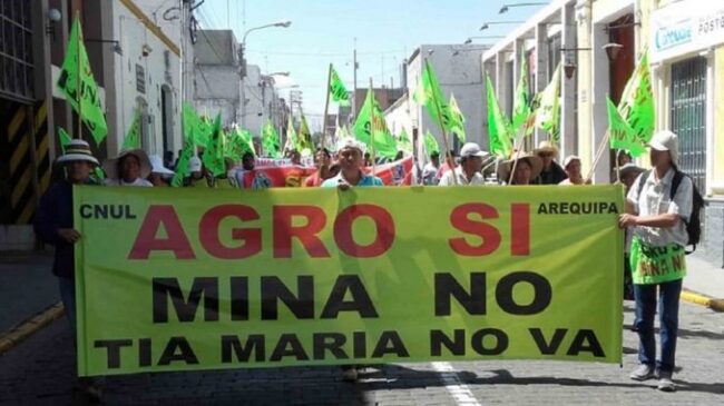 MINEM provoca a Islay y autoriza inicio de explotación de proyecto minero Tía Maria