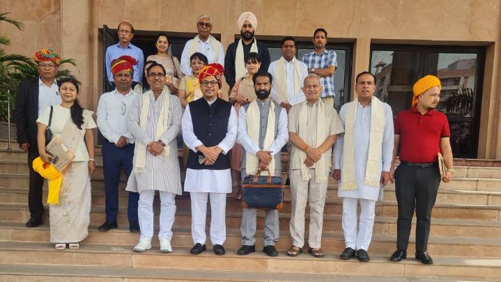 Meghalaya Assembly Committee meets Rajasthan counterparts in Jaipur