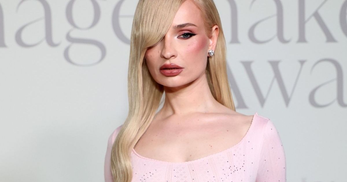 Kim Petras Redefines Glamour with Sheer Catsuit