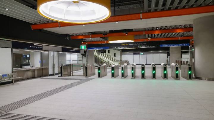 Victorian government announces three months of free weekend travel on all public transport as metro tunnel set to open
