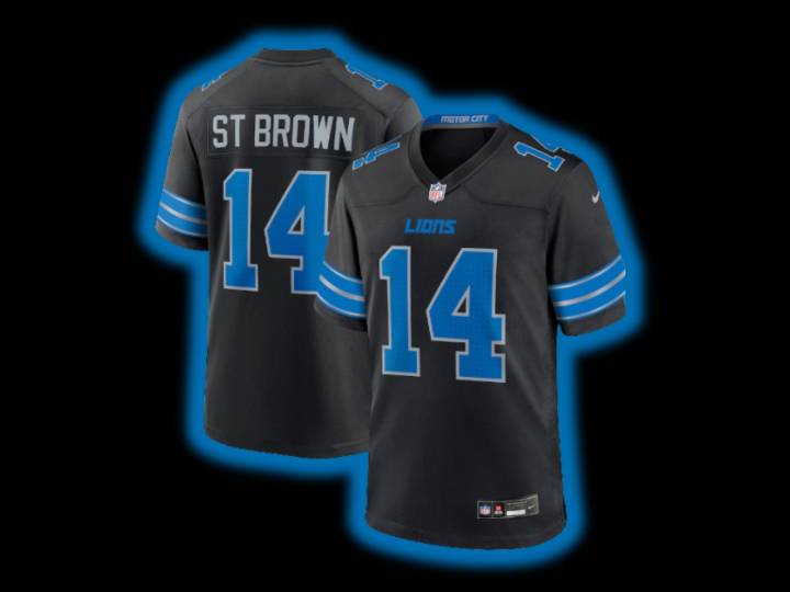 Detroit Lions to wear black alternate jerseys against Buccaneers tonight: Here’s where to get yours