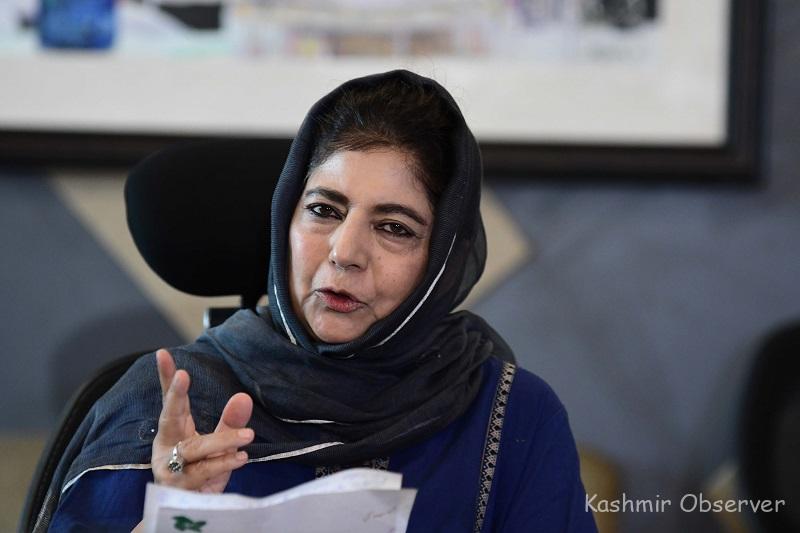 Mehbooba Vows Full Support to NC Govt to Safeguard Rights of J&K People