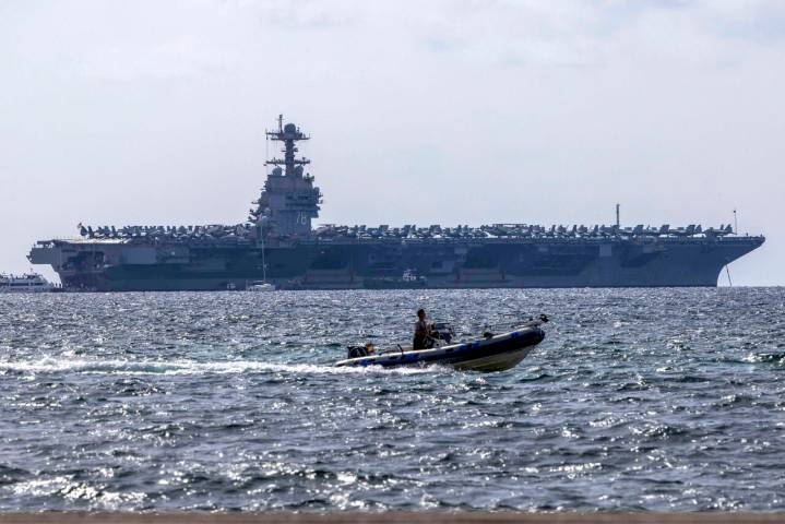 EE.UU. despliega en el Caribe su mayor portaaviones en medio de la tensión con Venezuela