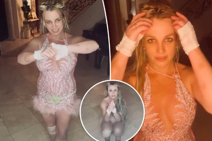Britney Spears suffers gruesome knee injury after falling down stairs
