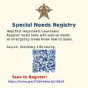 Spencer County emergency officials say special needs registry helps improve emergency response
