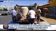 TN llegó a San Juan para ayudar a una mamá soltera que perdió todo en un incendio