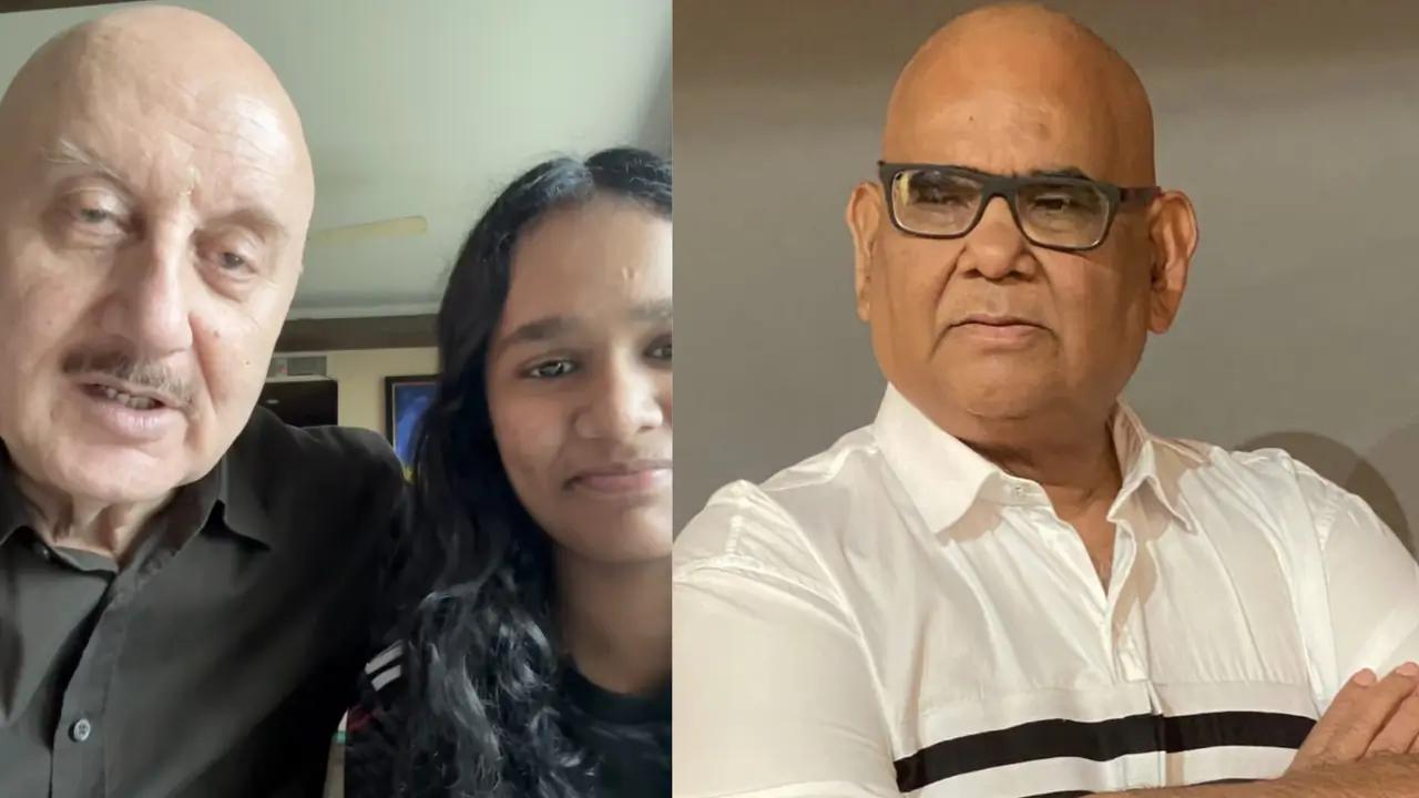 Anupam Kher honours late Satish Kaushik by continuing family lunch tradition with Vanshika