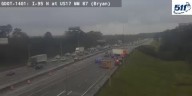 All lanes of I-95 northbound shut down due to semi