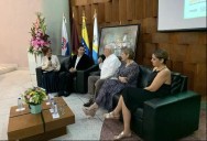 Inaugurada exposición «Transitar» del maestro Villalón en celebración del 28 aniversario de creación de la UJAP