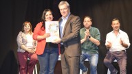 Entrega de créditos del Gobierno provincial para emprendedores santarroseños
