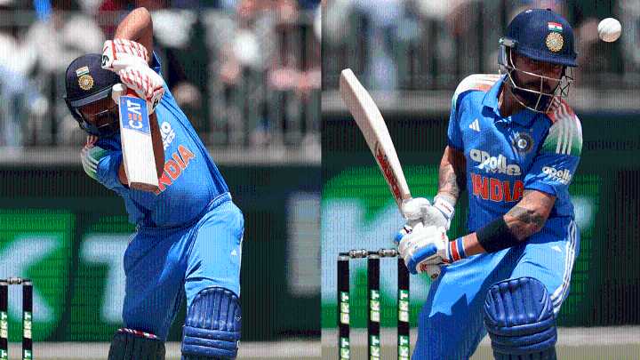 Virat Kohli goes for duck, Rohit Sharma flops on India comeback in 1st ODI against Australia