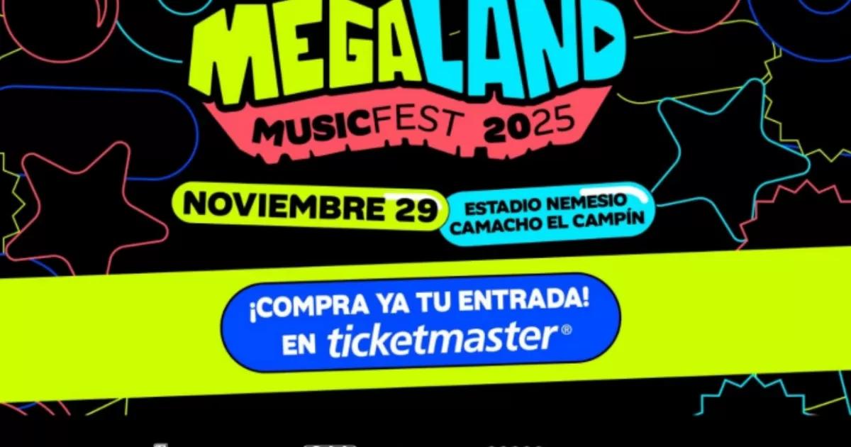 Megaland Music Fest 2025 arranca la preventa exclusiva de su boletería: link para comprar