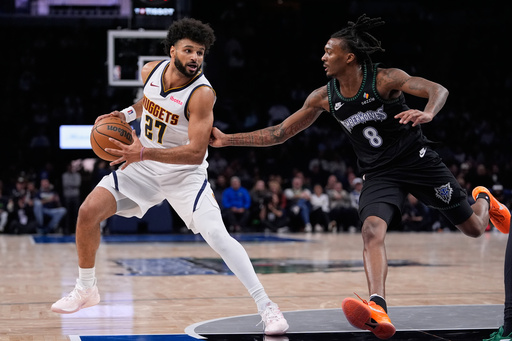 Murray anota 43 puntos, Jokic logra triple-doble y Nuggets vencen 127