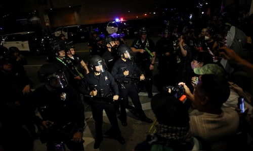 'No Kings' protests against Trump bring a street party vibe to cities nationwide
