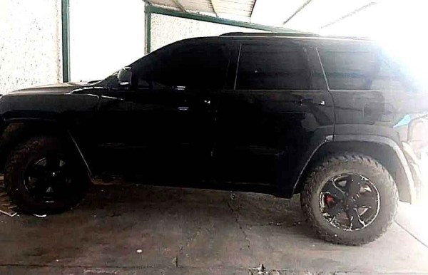 Tras persecución aseguran Cherokee blindada en Guachochi