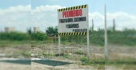 Colocan letrero en Reynosa con la frase “Prohibido tirar cad?veres”