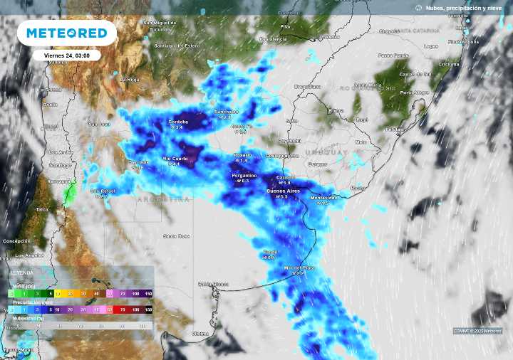 Pronóstico en Buenos Aires: suben las temperaturas y dos frentes fríos traerán lluvias y tormentas miércoles y viernes