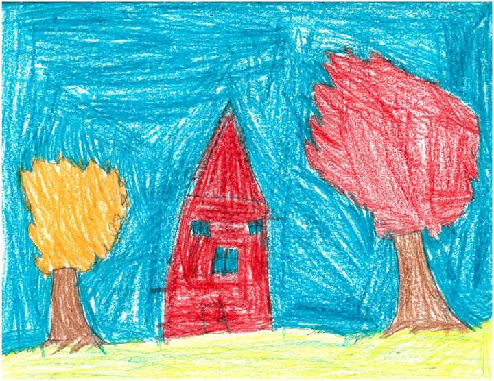 Weather Drawing: Vivid fall color