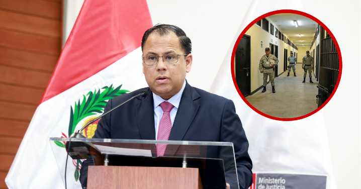 Ministro de Justicia anunció pabellones de máxima seguridad para reos de alta peligrosidad