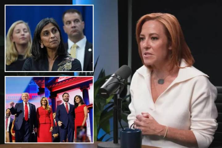 MSNBC's Jen Psaki jokes Usha Vance is afraid of her VP husband