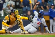 Dodgers’ Teoscar Hernandez ain’t afraid of no ghosts – but his wife doesn’t want to take chances