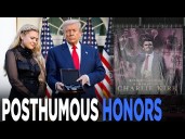 WATCH: Trump Presents Charlie Kirk Posthumous Medal Of Freedom To Widow Erika Kirk