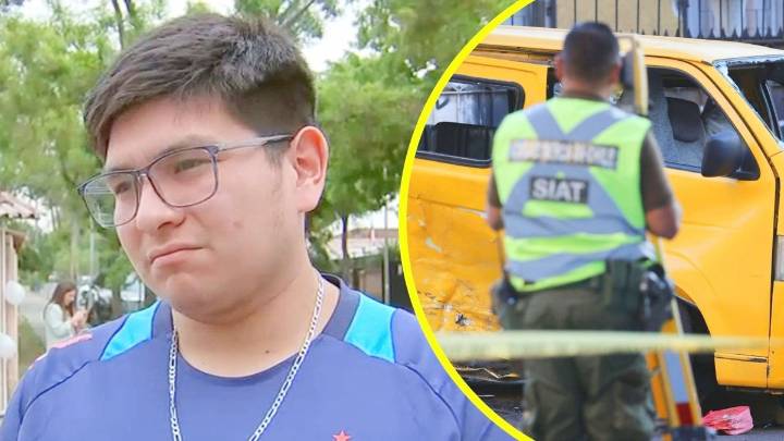 "Una persona muy pura que nos arrebataron": Habla hermano mayor de niño que murió tras choque a furgón escolar en Recoleta