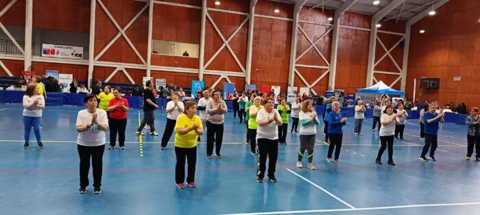Plaza Ciudadana Deportiva convocó a más de 200 adultos mayores