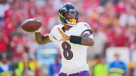 Ravens QB Lamar Jackson’s instant reaction to returning from injury and crushing Dolphins