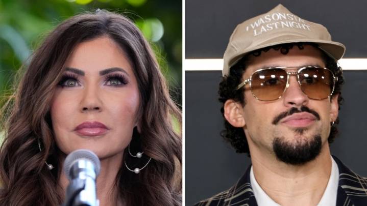 Kristi Noem: ICE Will Be 'All Over' Bad Bunny Super Bowl Halftime Show