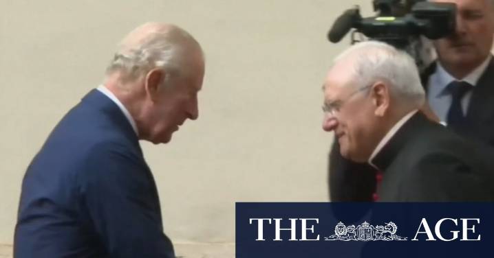 King Charles makes history in prayer with Pope