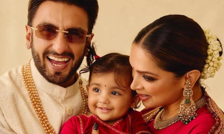 Deepika Padukone and Ranveer Singh reveal daughter Dua’s face in adorable Diwali photos