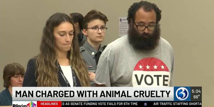 Man charged with 31 counts of animal cruelty faces judge in Waterbury court