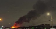 Crews battling fire at Southgate senior living facility