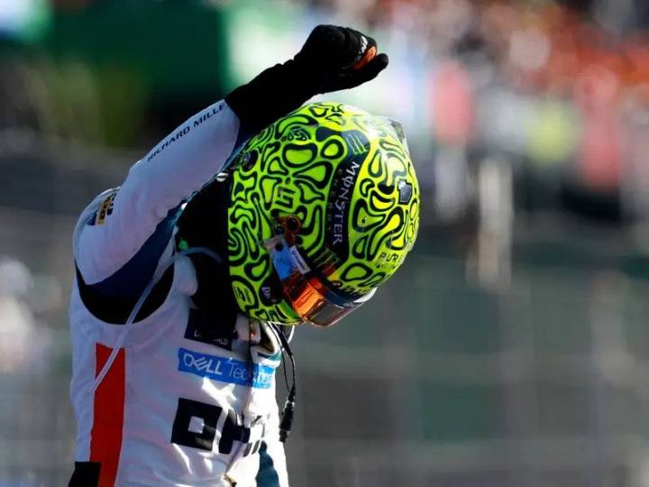 Conquista Lando Norris el GP de la CDMX
