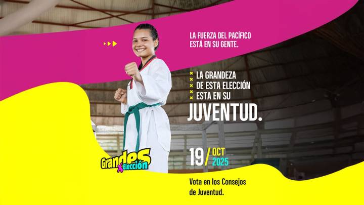 Elecciones juveniles del 19 de octubre: guía práctica para jóvenes del Pacífico