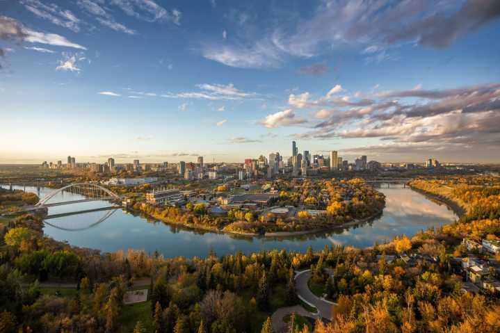 Edmonton forecast is BUMPY with a 27-degree temperature swing