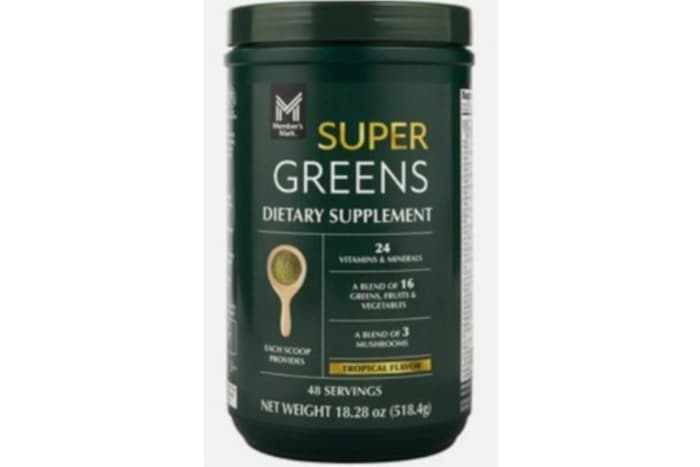 Super greens powder supplements sold at Sam's Club linked to salmonella outbreak