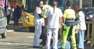 Una mujer se accidenta con su moto en Palma