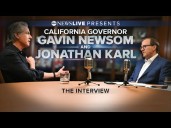 Governor Newsom one-on